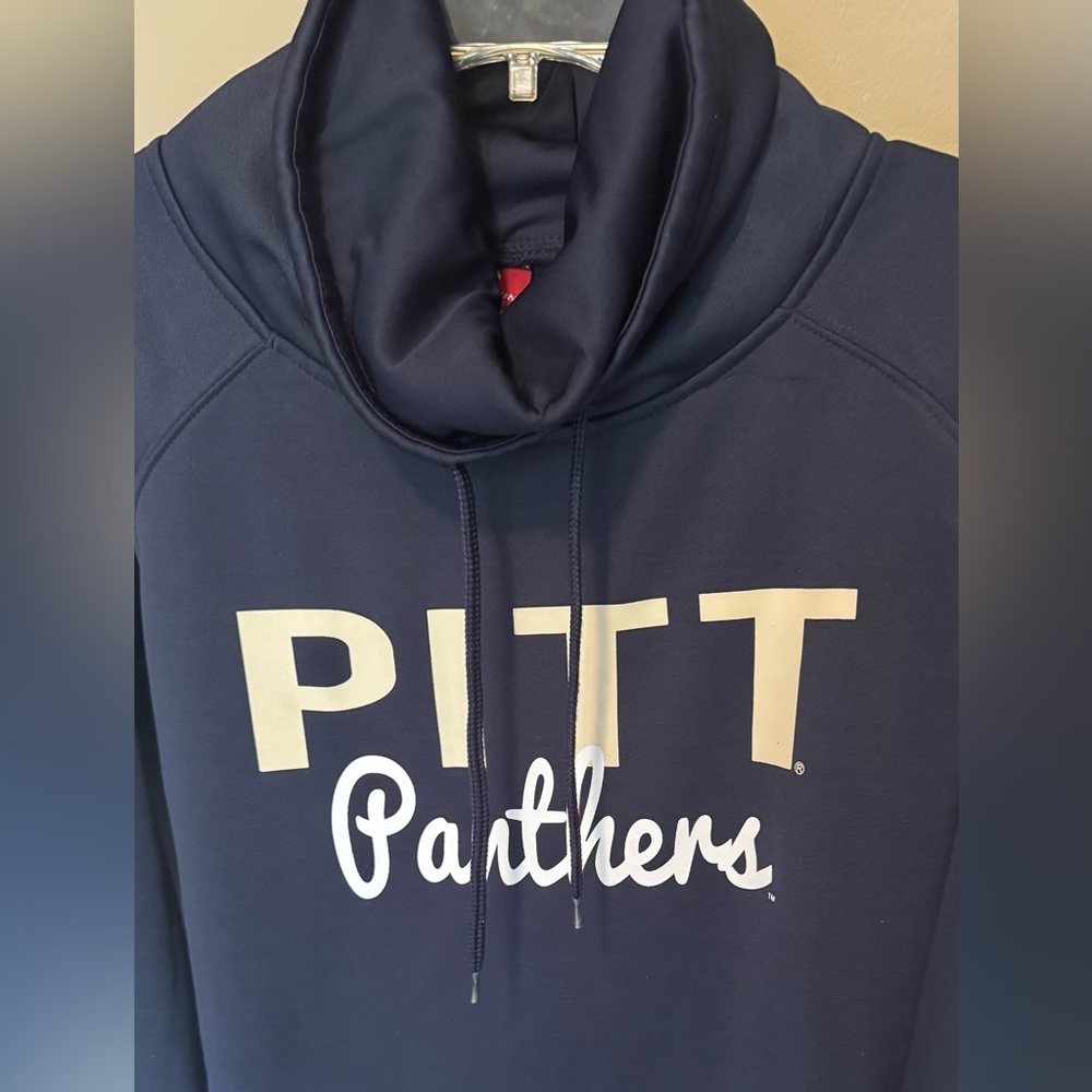 Navy PITT Panthers pull over Hoodie